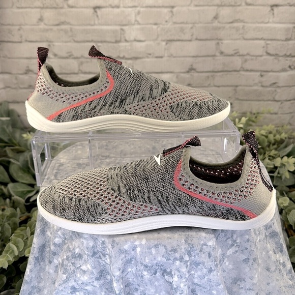 Speedo “Surfstrider” Black/Gray/Pink Stretch Knit Water Shoes WMS 7-8☀️NWOT - Picture 4 of 9